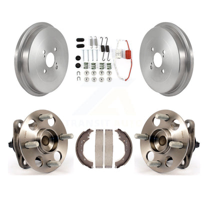 Matériel de chaussure de tambour de frein arrière et Kit de roulement de moyeu pour Toyota Prius C Scion iQ