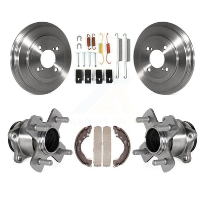 Matériel de chaussure de tambour de frein arrière et kit de roulement de moyeu de roue pour Honda Fit 2015-2020