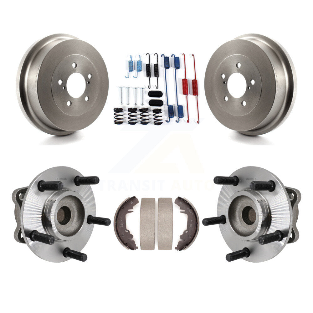 Kit de roulement de moyeu de matériel de chaussure de tambour de frein arrière pour Dodge caravane Grand Chrysler