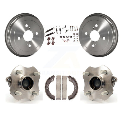Kit de roulement de moyeu de matériel de chaussure de tambour de frein arrière pour 00-05 Toyota Echo 4 roues ABS