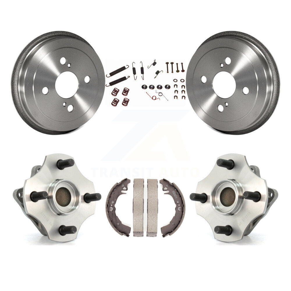 Kit de roulement de moyeu de matériel de chaussure de tambour de frein arrière pour Toyota Echo 2000-2005 non ABS