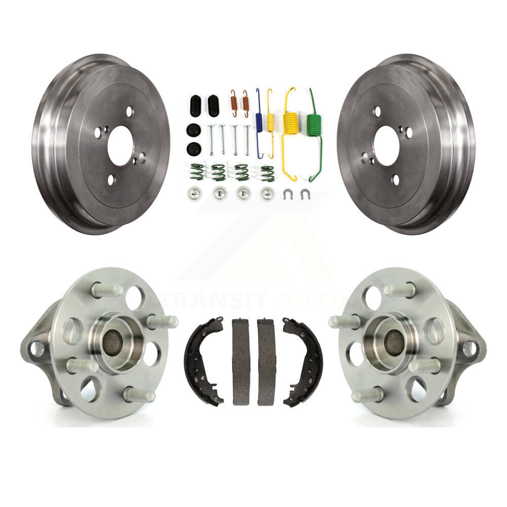 Kit de roulement de moyeu de matériel de chaussure de tambour de frein arrière pour Toyota Yaris non AB 2006 – 2007
