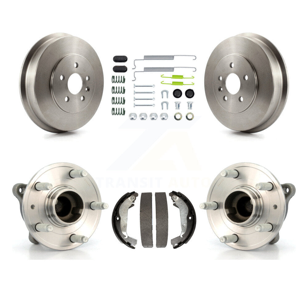 Matériel de chaussure de tambour de frein arrière et kit de roulement de moyeu pour Chevrolet Cruze 2011-2012