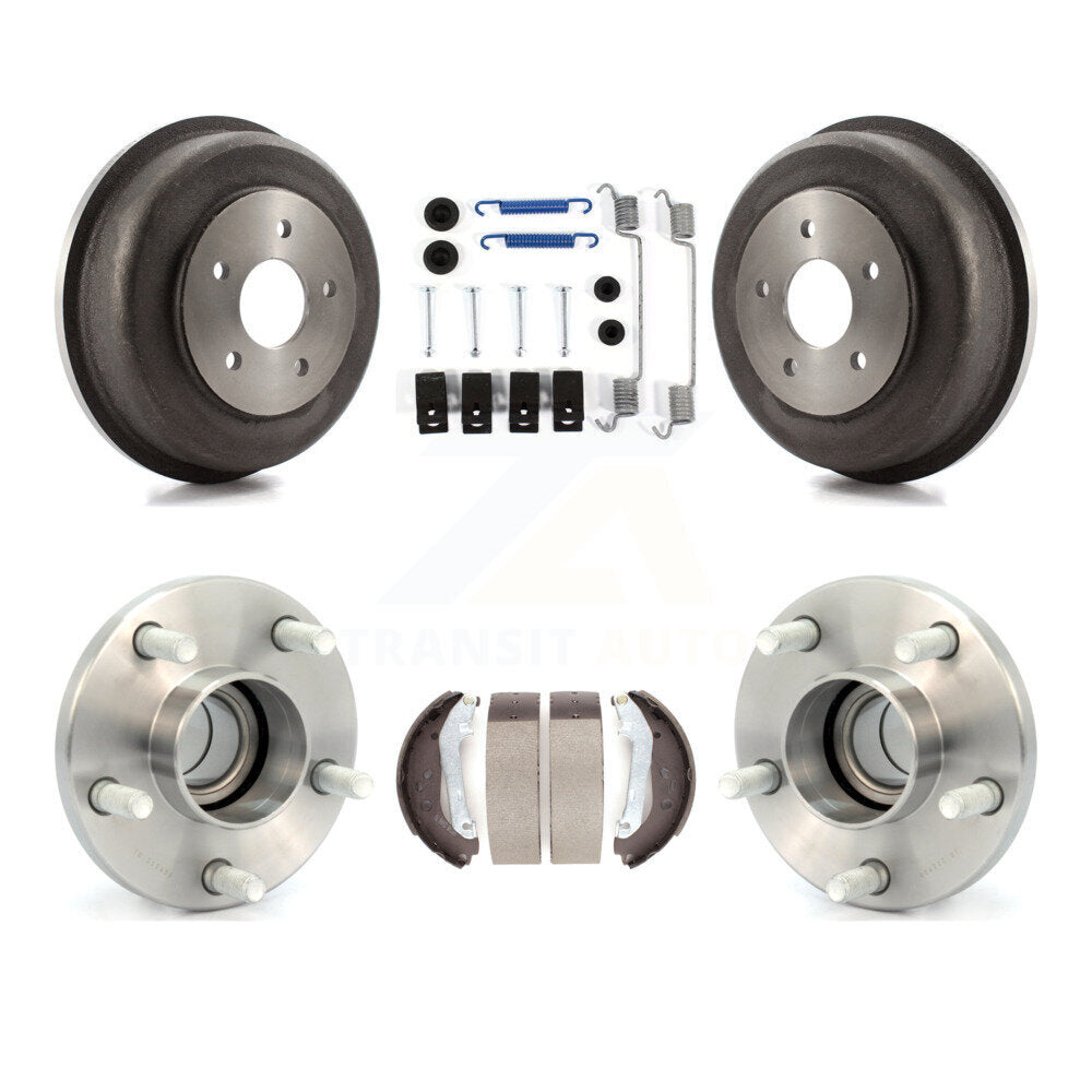 Kit de roulement de moyeu de matériel de chaussure de tambour de frein arrière pour Ford Transit Connect 2010 – 2013