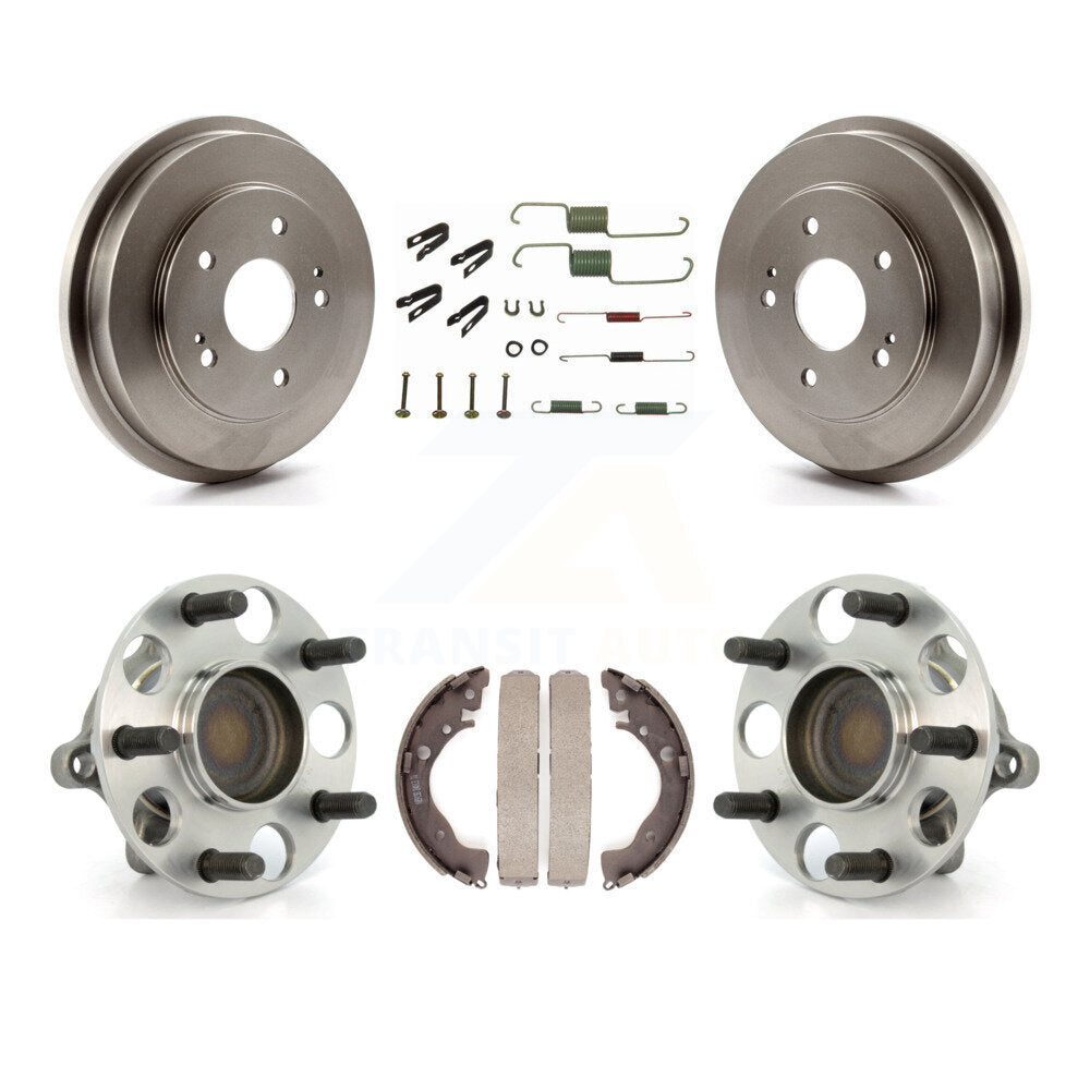 Matériel de chaussure de tambour de frein arrière et kit de roulement de moyeu de roue pour Honda Civic GX 2011
