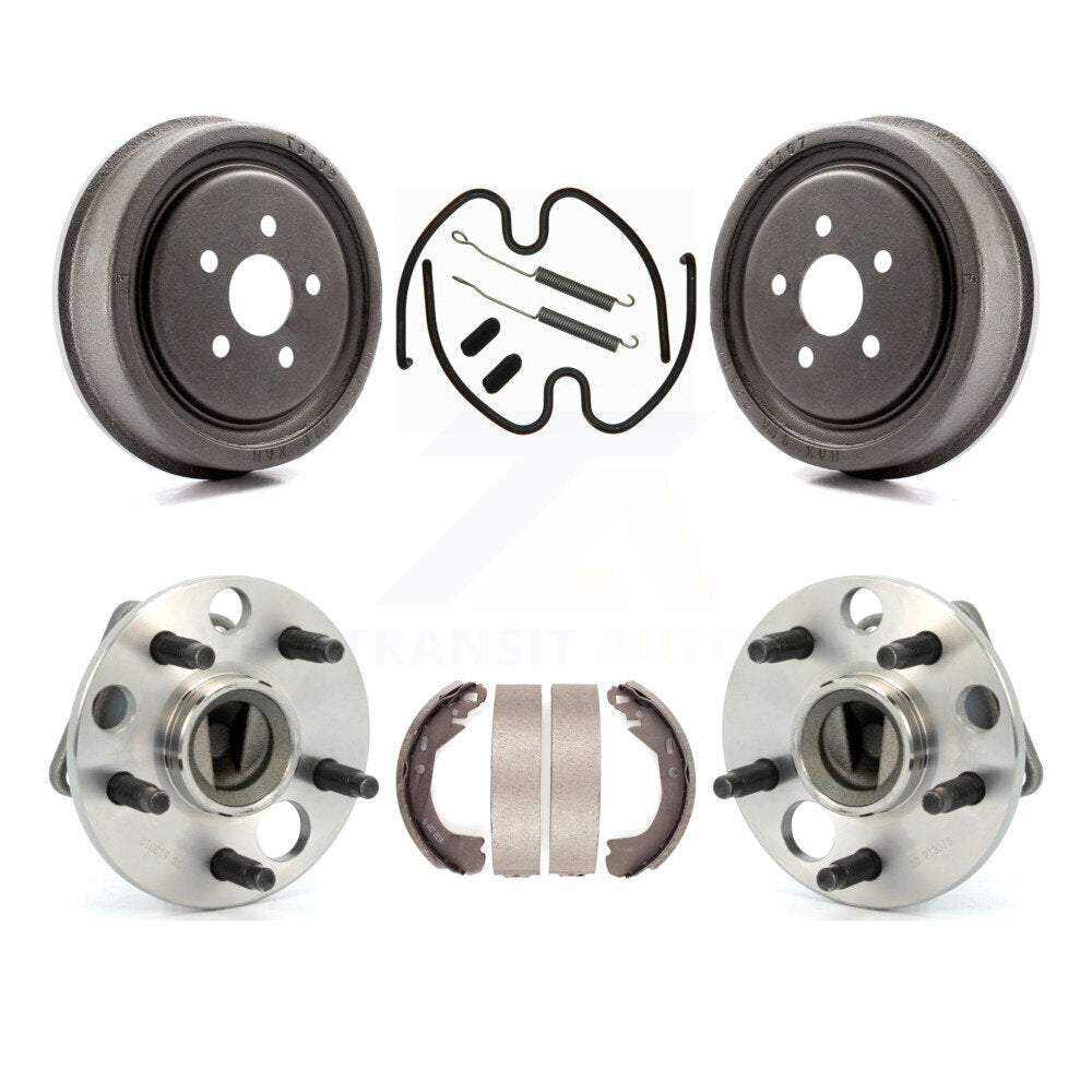 Kit de roulement de moyeu de matériel de chaussure de tambour de frein arrière pour 03 Chevrolet Cavalier non ABS