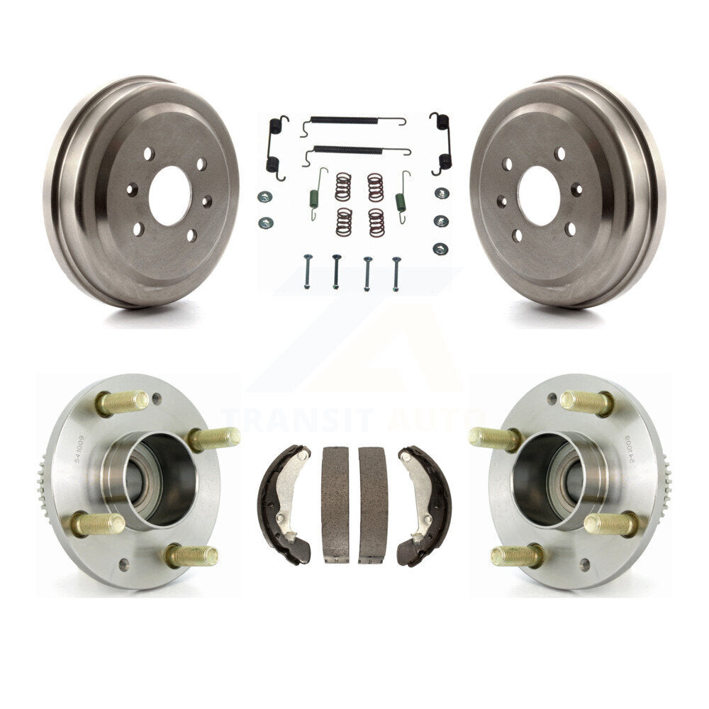 Kit de roulement de moyeu de matériel de chaussure de tambour de frein arrière pour Suzuki Swift + Pontiac G3 Wave