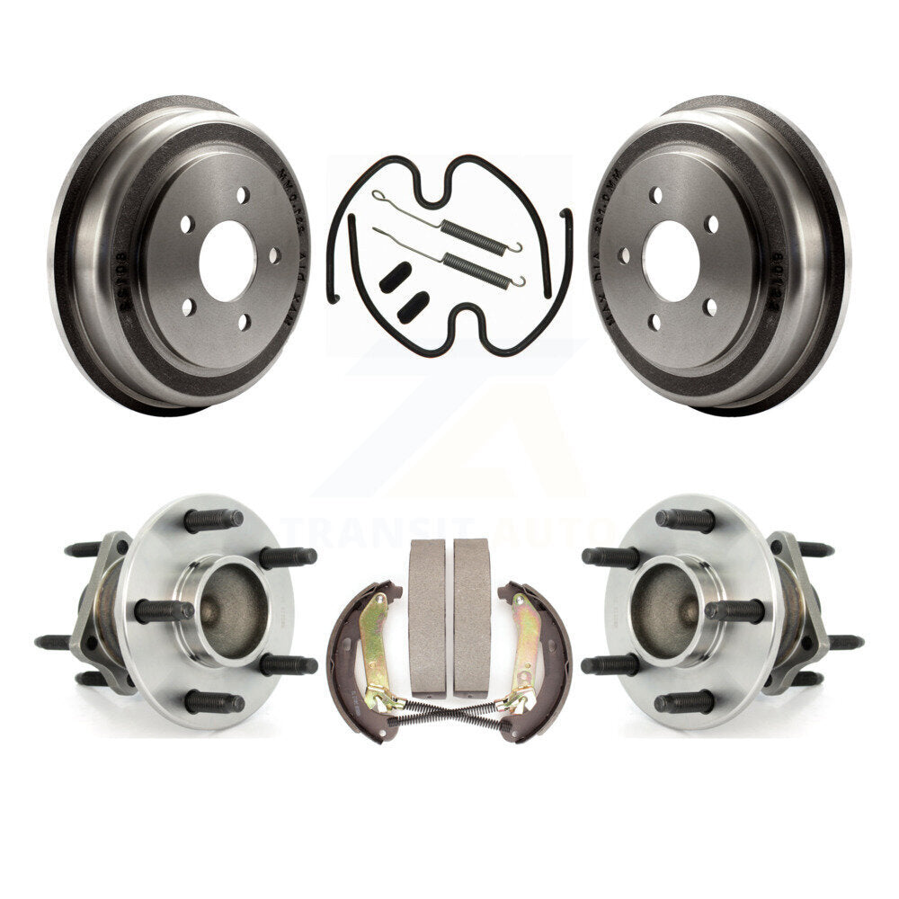 Matériel de chaussure de tambour de frein arrière et Kit de roulement de moyeu pour Chevrolet Malibu 4 roues AB