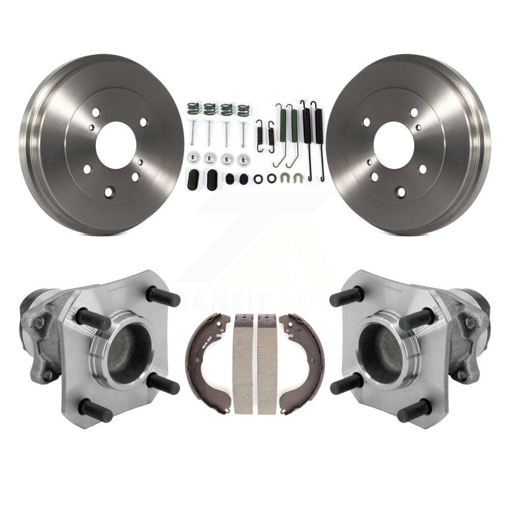Matériel de chaussure de tambour de frein arrière et kit de roulement de moyeu pour Nissan Cube 2009-2014