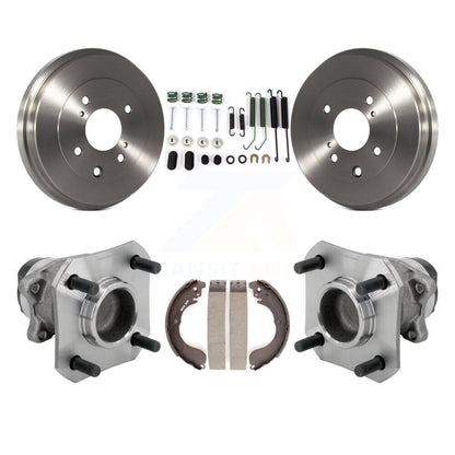 Matériel de chaussure de tambour de frein arrière et kit de roulement de moyeu pour Nissan Cube 2009-2014