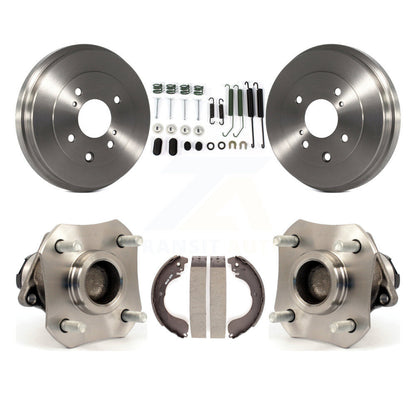 Matériel de chaussure de tambour de frein arrière et kit d'assemblage de roulement de moyeu pour Nissan Versa