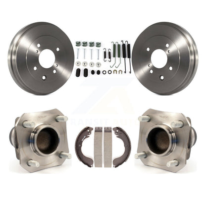 Matériel de chaussure de tambour de frein arrière et kit d'assemblage de roulement de moyeu pour Nissan Versa