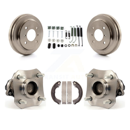Matériel de chaussure de tambour de frein arrière et kit d'assemblage de roulement de moyeu pour Nissan Versa