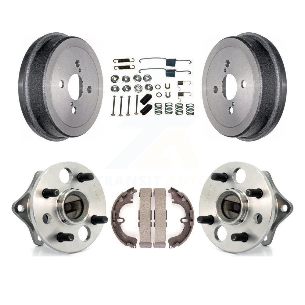 Kit de roulement de moyeu de matériel de chaussure de tambour de frein arrière pour Toyota Corolla Prizm Chevrole
