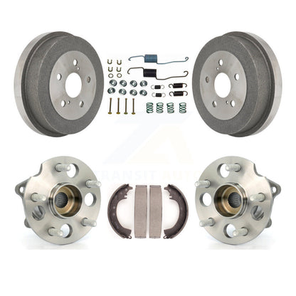 Matériel de chaussure de tambour de frein arrière et kit de roulement de moyeu pour Toyota RAV4 AWD 2001-2002