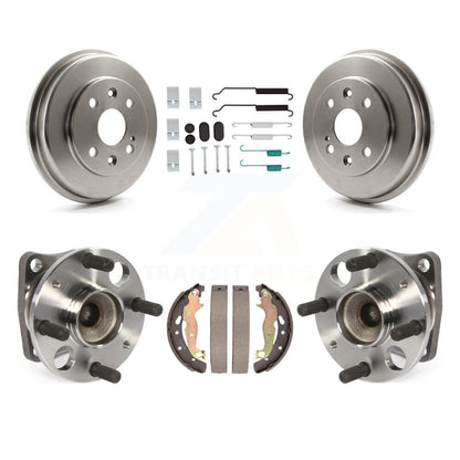 Matériel de chaussure de tambour de frein arrière et kit d'assemblage de roulement de moyeu pour Mazda 2011-2014