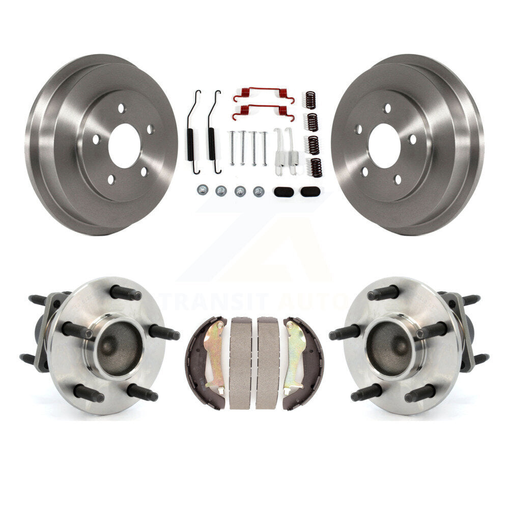 Matériel de chaussure de tambour de frein arrière et Kit de roulement de moyeu pour Chevrolet Cobalt Pontiac G5