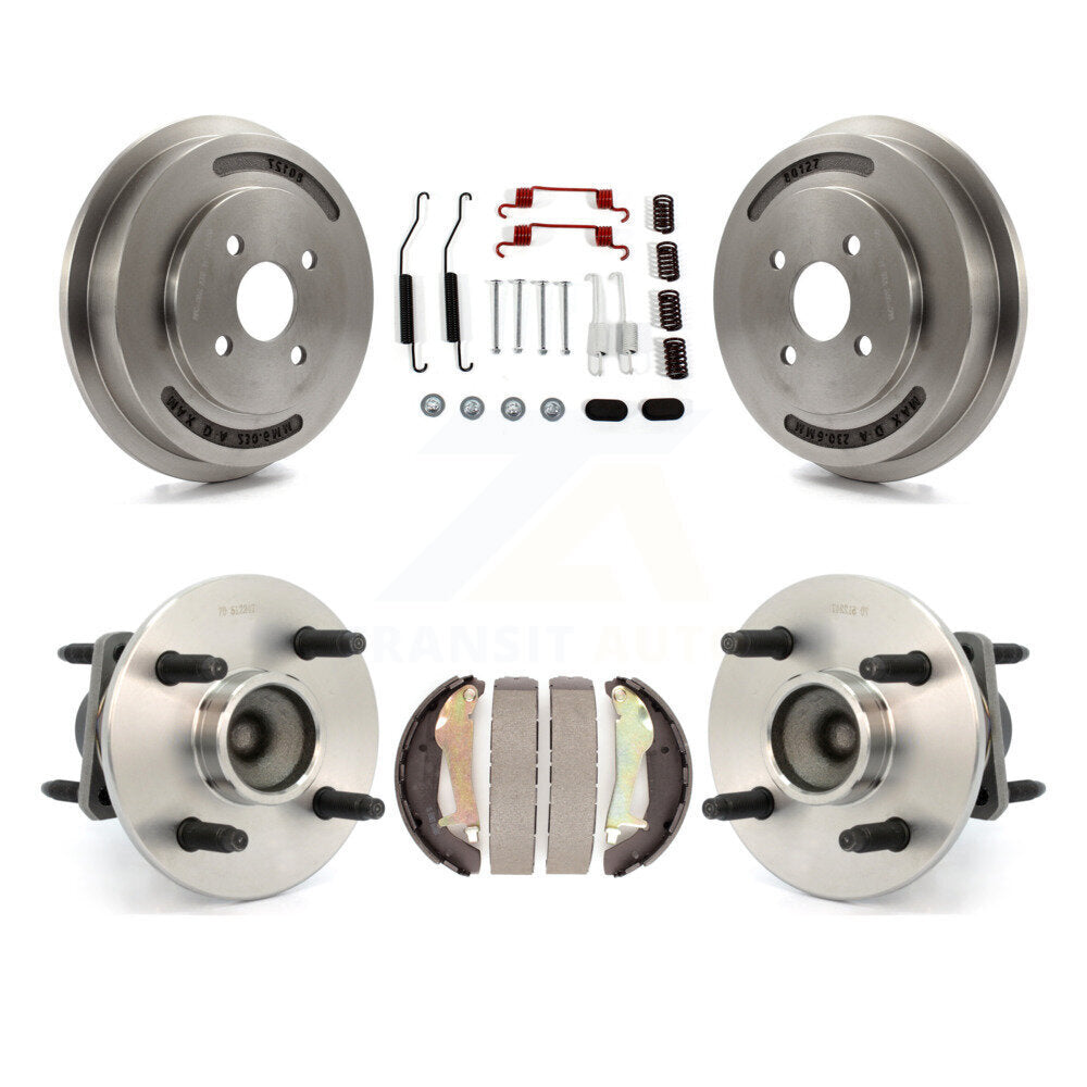 Matériel de chaussure de tambour de frein arrière et Kit de roulement de moyeu pour Chevrolet Cobalt Pontiac G5