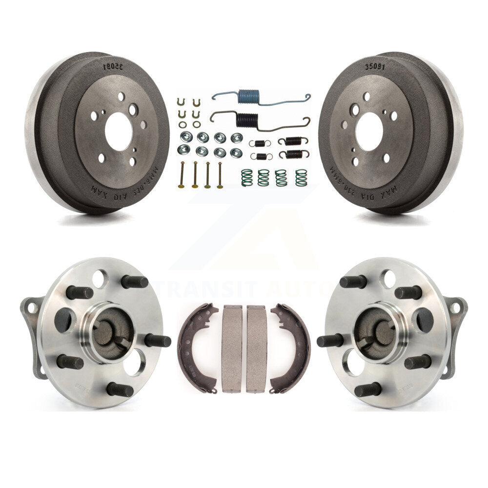 Matériel de chaussure de tambour de frein arrière et Kit de roulement de moyeu de roue pour Toyota Camry Solara