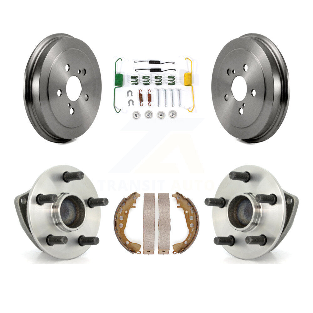 Matériel de chaussure de tambour de frein arrière et Kit de roulement de moyeu pour Toyota Celica 00-05 sans ABS