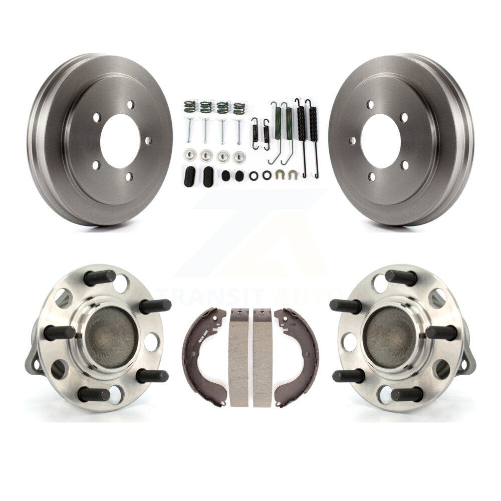 Matériel de chaussure de tambour de frein arrière et Kit de roulement de moyeu pour Jeep Patriot Compass Dodge