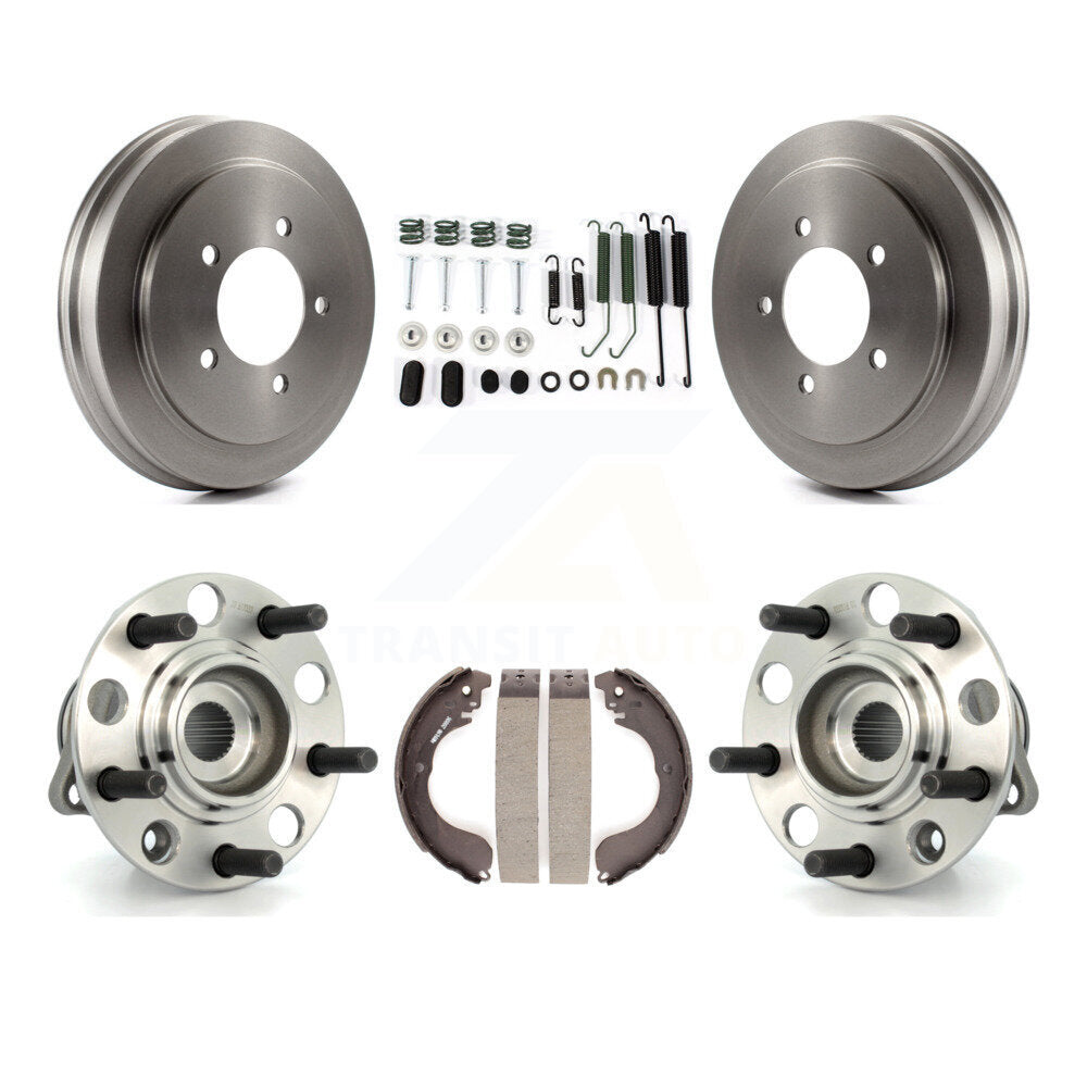 Matériel de chaussure de tambour de frein arrière et Kit de roulement de moyeu pour Jeep Patriot Compass Dodge