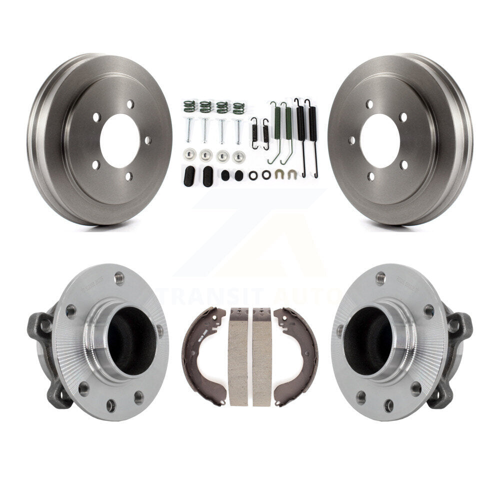 Matériel de chaussure de tambour de frein arrière et Kit d'assemblage de roulement de moyeu pour Jeep Compass