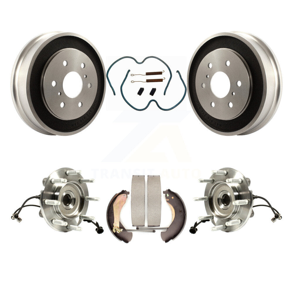 Matériel de chaussure de tambour de frein arrière et Kit de roulement de moyeu pour Chevrolet Silverado 1500 GM