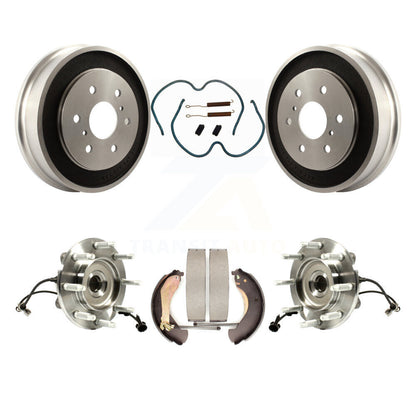 Matériel de chaussure de tambour de frein arrière et Kit de roulement de moyeu pour Chevrolet Silverado 1500 GM
