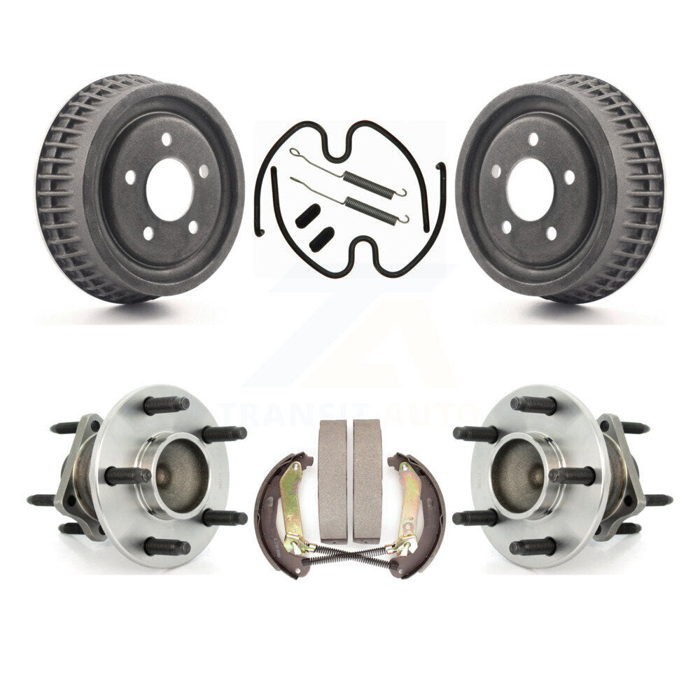 Matériel de chaussure de tambour de frein arrière et Kit de roulement de moyeu pour Chevrolet Malibu 4 roues AB