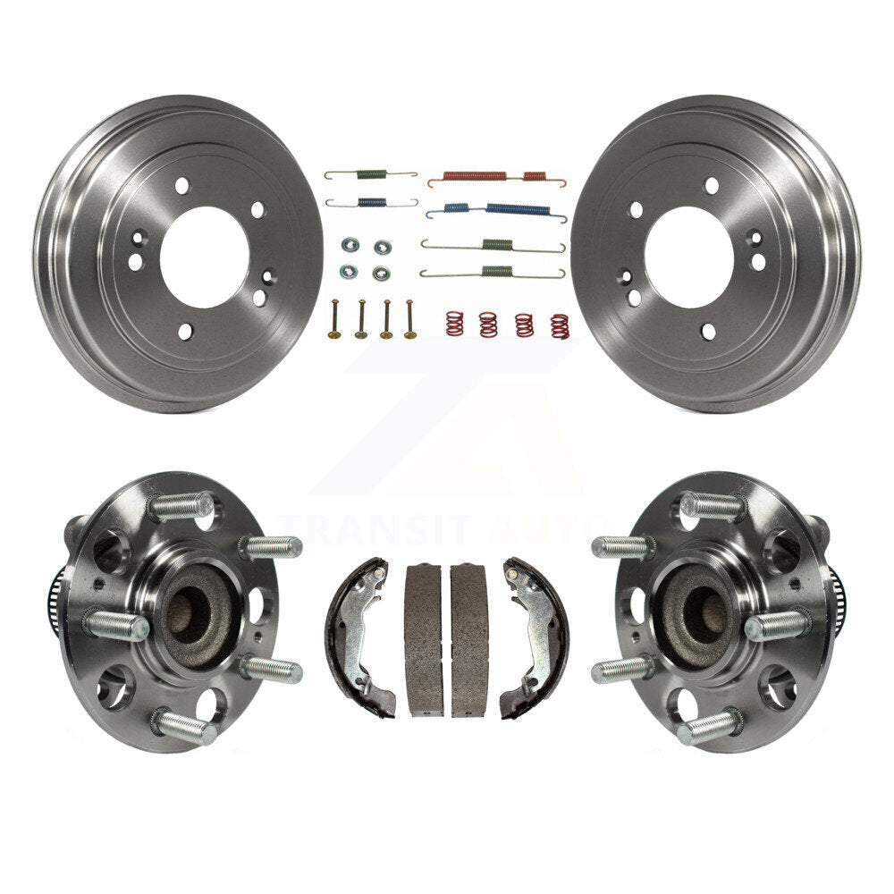 Kit de roulement de moyeu de matériel de chaussure de tambour de frein arrière pour Hyundai Elantra 08-10 sans ABS