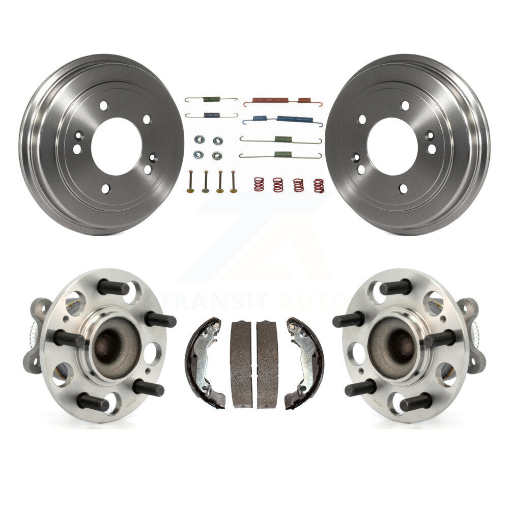 Matériel de chaussure de tambour de frein arrière et Kit de roulement de moyeu pour Hyundai Elantra 4 roues ABS