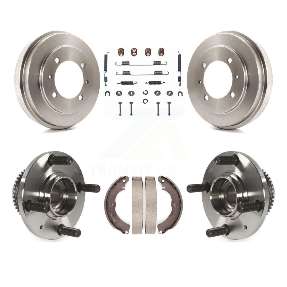 Matériel de chaussure de tambour de frein arrière et Kit de roulement de moyeu de roue pour Mitsubishi Lancer E