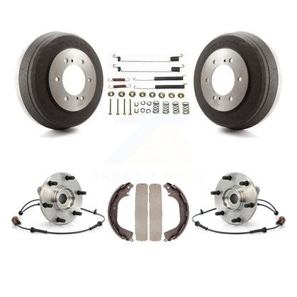 Matériel de chaussure de tambour de frein arrière et kit de roulement de moyeu pour Nissan Pathfinder 2004
