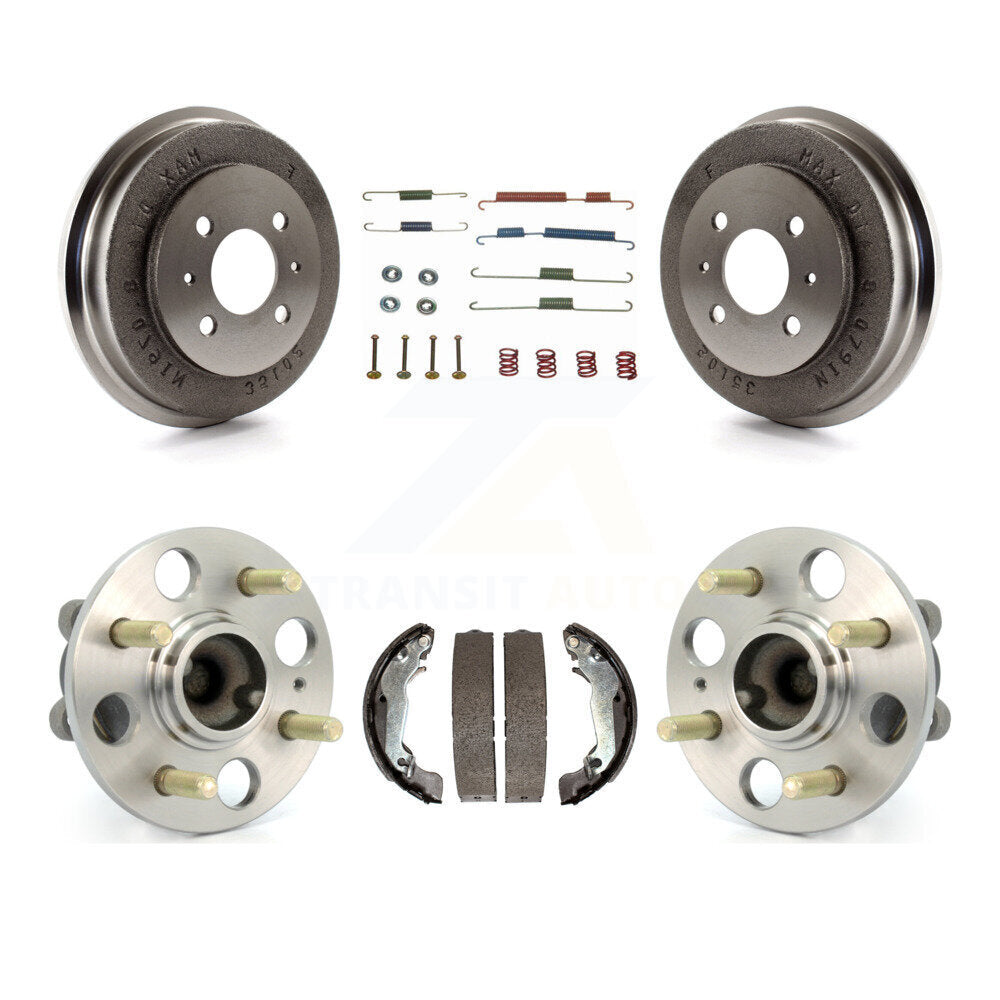 Kit de roulement de moyeu de matériel de chaussure de tambour de frein arrière pour 06 Hyundai Accent 4 roues ABS