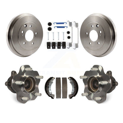 Matériel de chaussure de tambour de frein arrière et kit de roulement de moyeu pour Nissan Sentra 2013-2019
