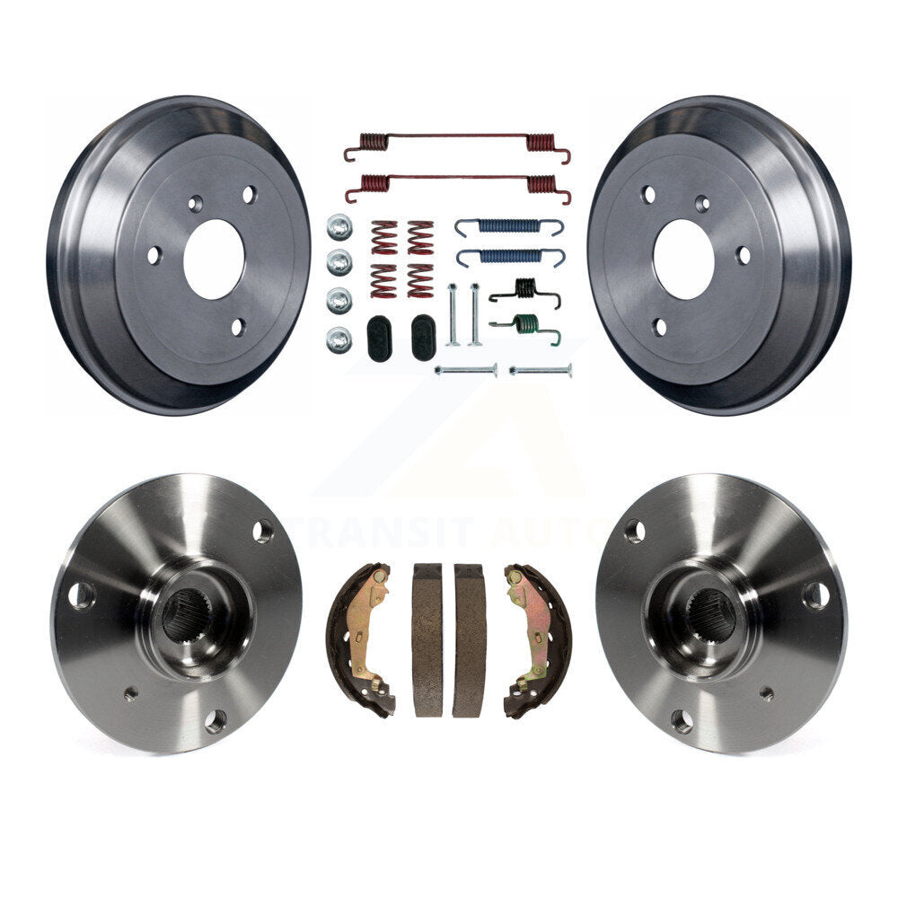 Matériel de chaussure de tambour de frein arrière et Kit d'assemblage de roulement de moyeu pour Smart Fortwo