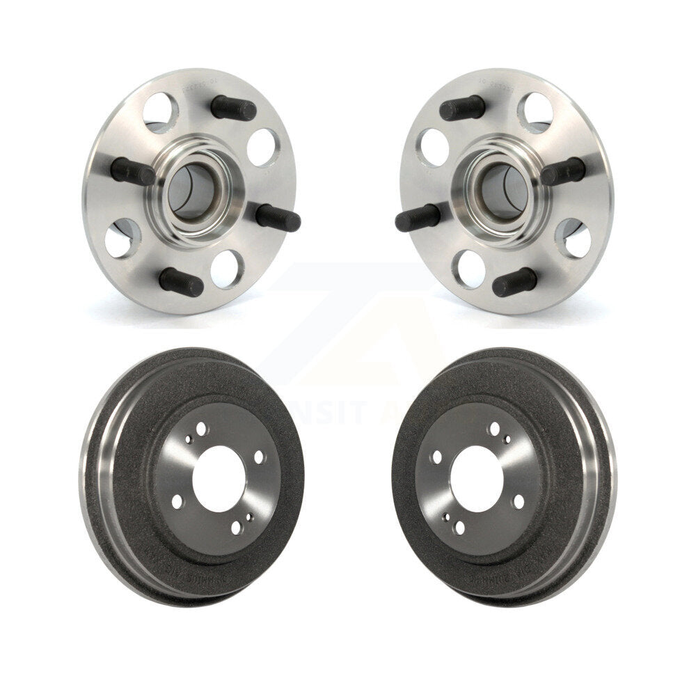 Kit d'assemblage de frein à tambour arrière et de roulement de moyeu de roue pour Honda Fit Insight