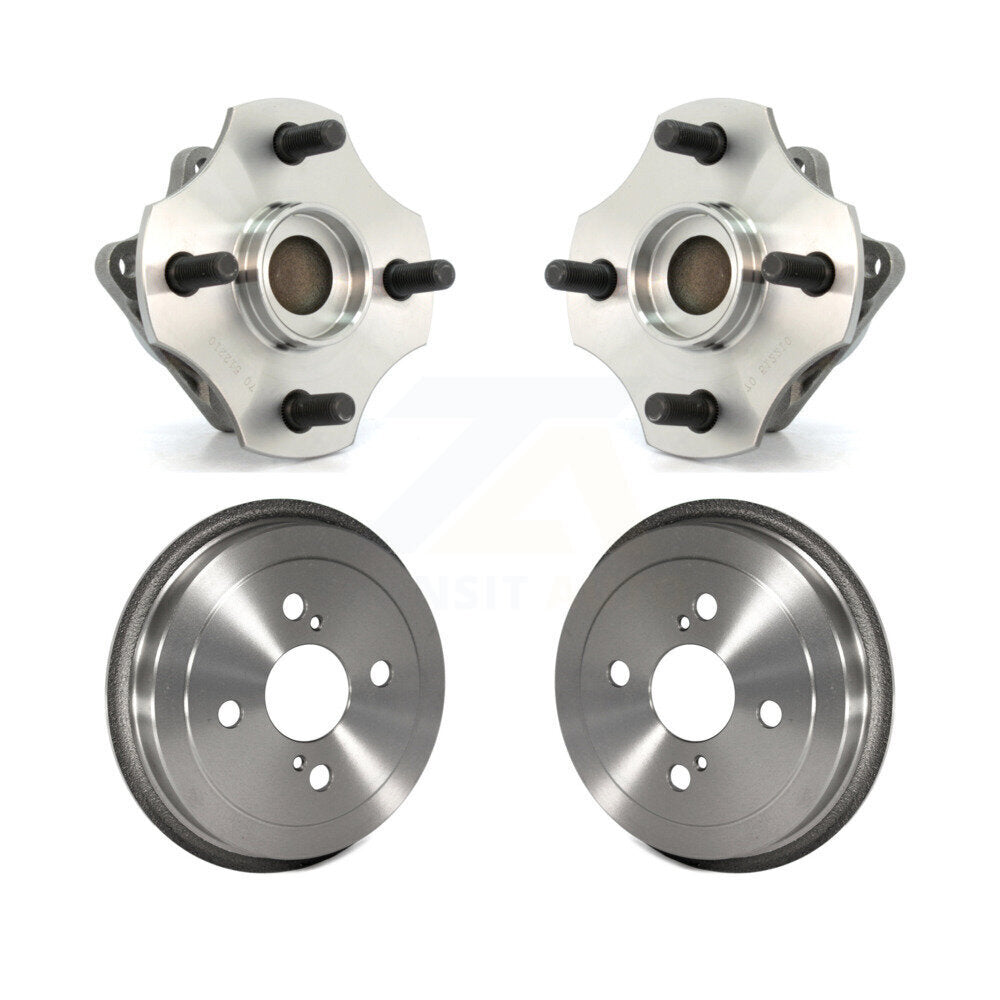 Kit d'assemblage de frein à tambour arrière et de roulement de moyeu pour Toyota Echo 2000 – 2005, sans ABS