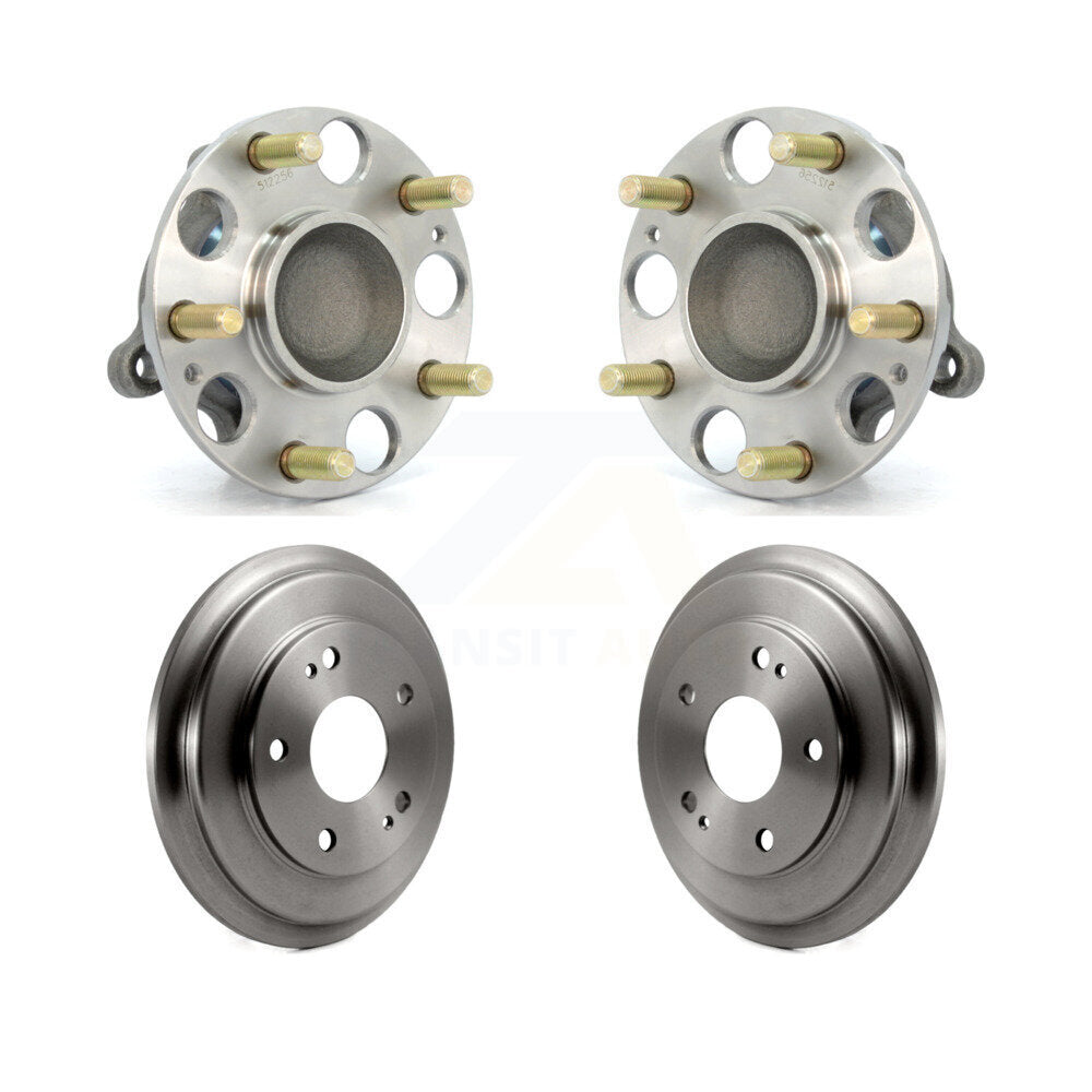 Kit de frein à tambour arrière et roulement de moyeu pour Honda Civic LX 08-10 avec frein arrière à disque
