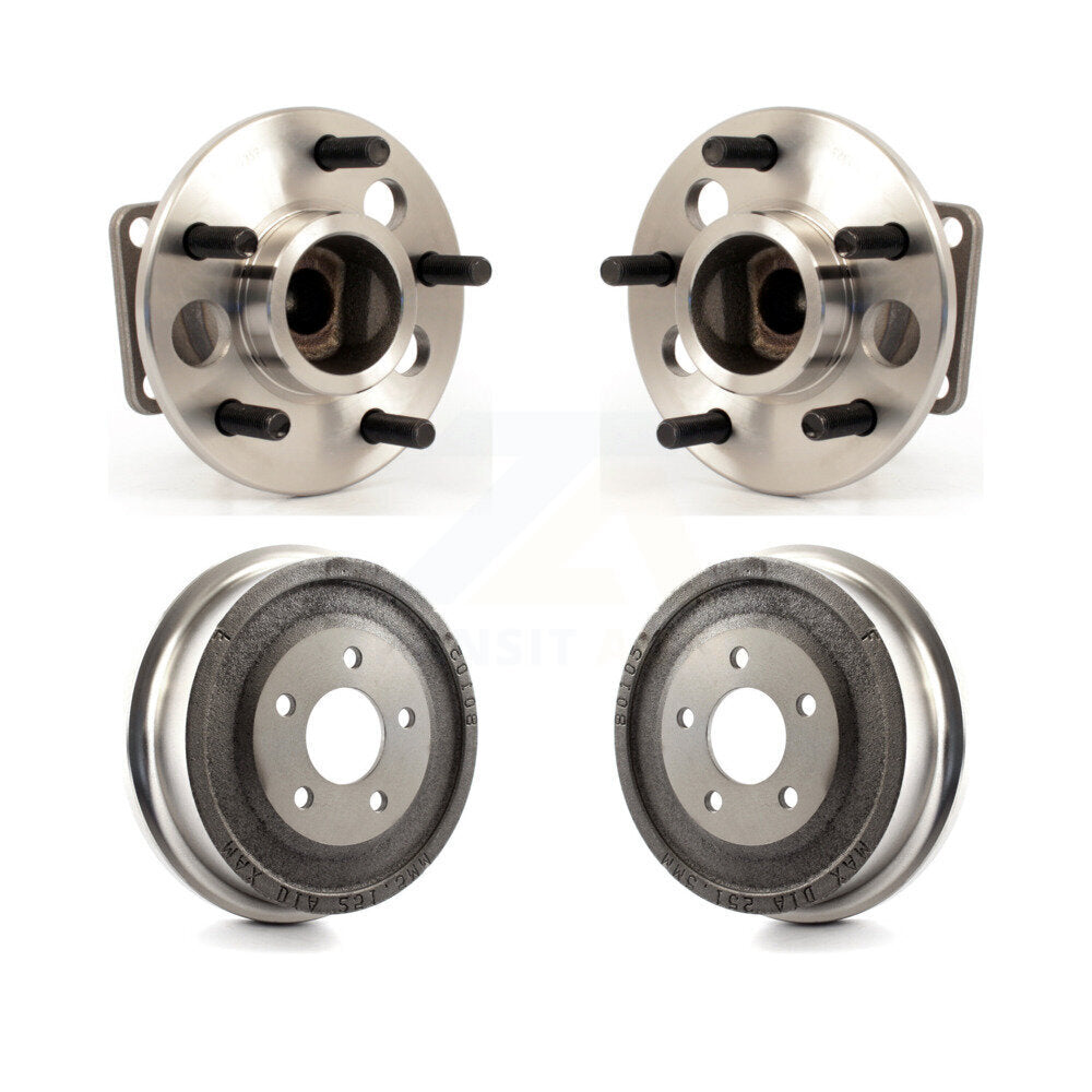Kit d'assemblage de frein à tambour arrière et de roulement de moyeu de roue pour Pontiac Aztek K7D-100361