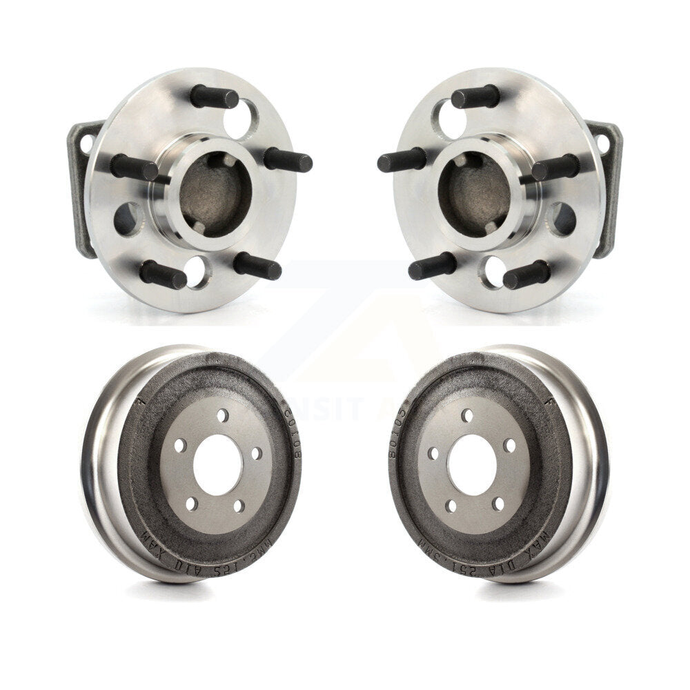 Kit d'assemblage de frein à tambour arrière et de roulement de moyeu de roue pour Pontiac Aztek K7D-100363