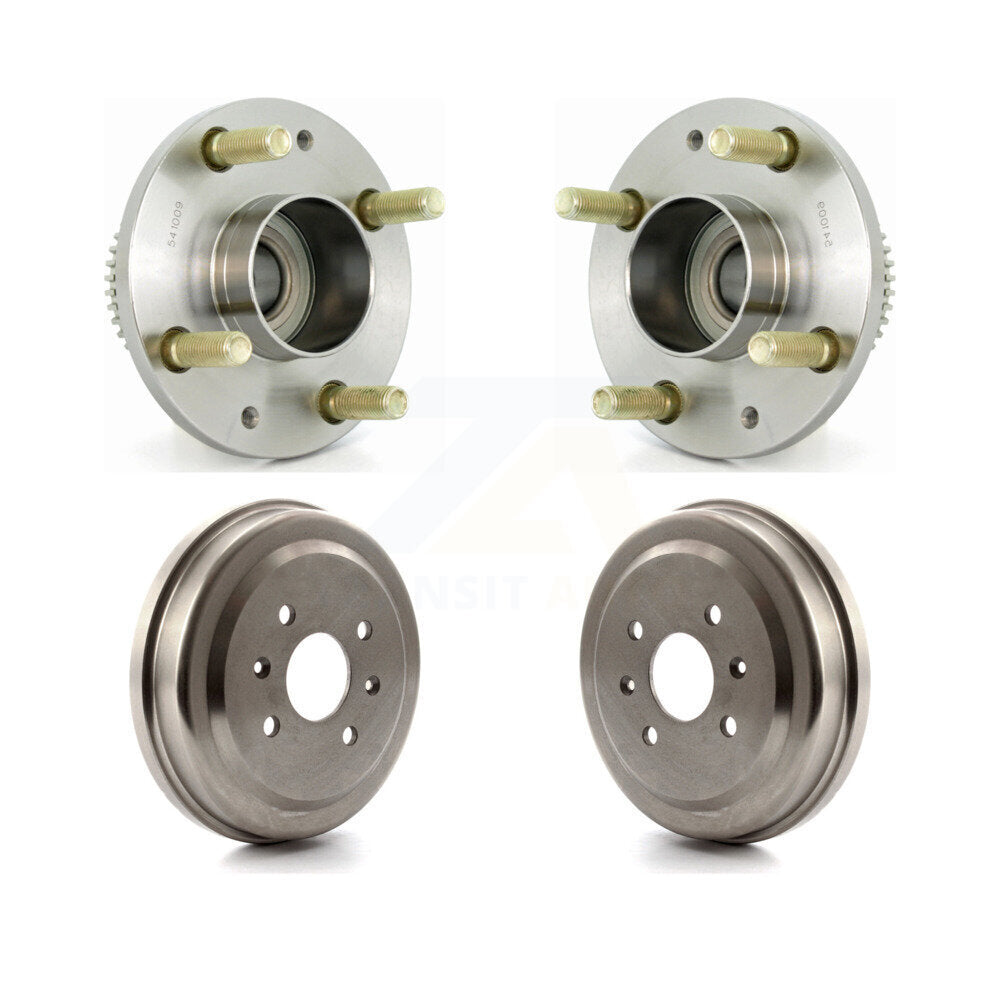 Kit d'assemblage de frein à tambour arrière et de roulement de moyeu pour Suzuki Swift + Pontiac G3 Wave