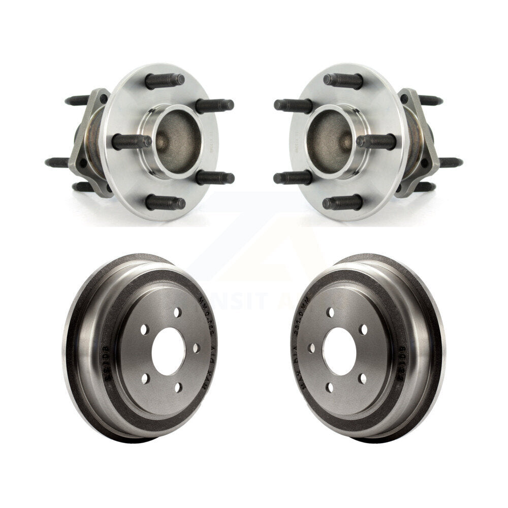 Kit de frein à tambour arrière et de roulement de moyeu pour Chevrolet Malibu 4 roues ABS 2005-2007