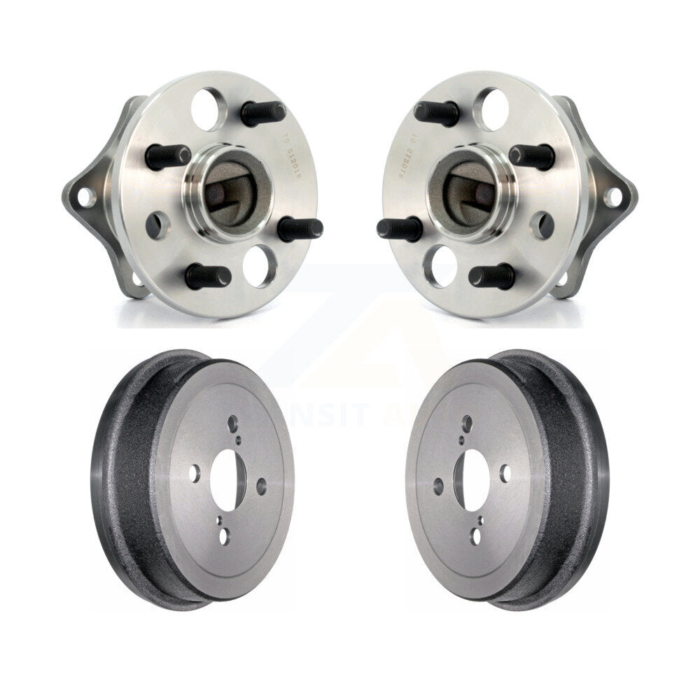 Kit de frein à tambour arrière et roulement de moyeu pour Toyota Corolla Prizm Chevrolet Geo non-AB