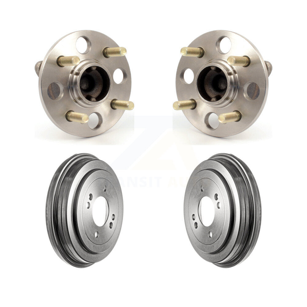Kit de frein à tambour arrière et roulement de moyeu pour Hyundai Accent Kia Rio Rio5 sans ABS