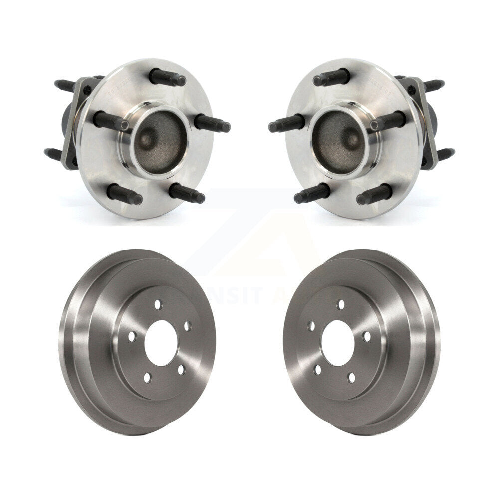 Kit d'assemblage de frein à tambour arrière et de roulement de moyeu pour Chevrolet Cobalt Pontiac G5 HH