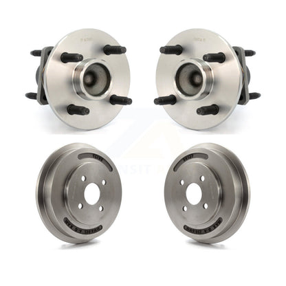 Kit d'assemblage de frein à tambour arrière et de roulement de moyeu pour Chevrolet Cobalt Pontiac G5