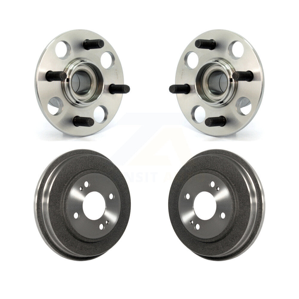 Kit d'assemblage de frein à tambour arrière et de roulement de moyeu de roue pour Honda Civic K7D-100407