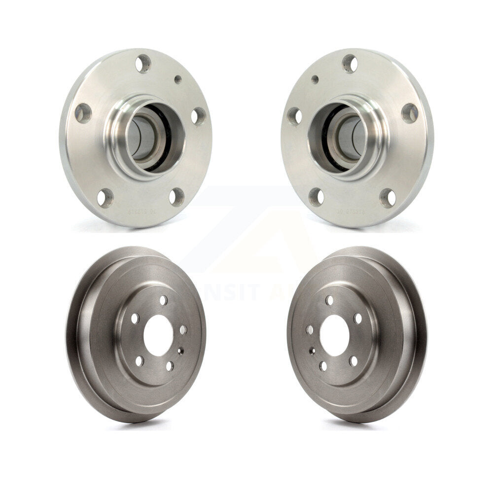Kit d'assemblage de frein à tambour arrière et de roulement de moyeu de roue pour Volkswagen Jetta Beetle